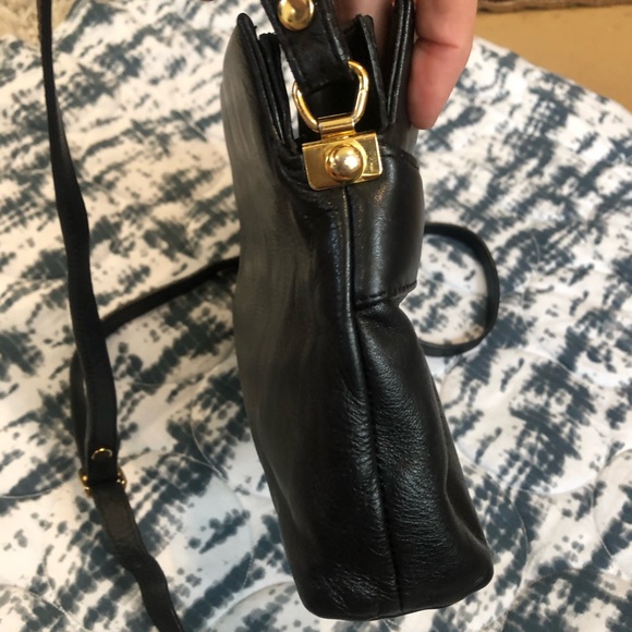 🎉🎉Host Pick🎉🎉Vintage 80s ETIENNE AIGNER USA BLACK LEATHER CLASSIC PURSE - Picture 8 of 13